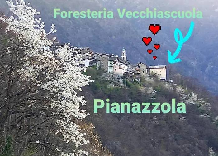 ベッド・アンド・ブレックファスト Foresteria Vecchiascuola Pianazzola キアヴェンナ